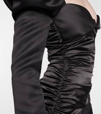 Robe en satin | Halpern