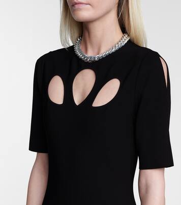 Abito midi in jersey con cut-out | Stella McCartney