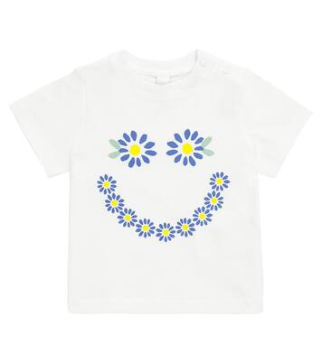 Baby printed cotton jersey T-shirt | Stella McCartney Kids