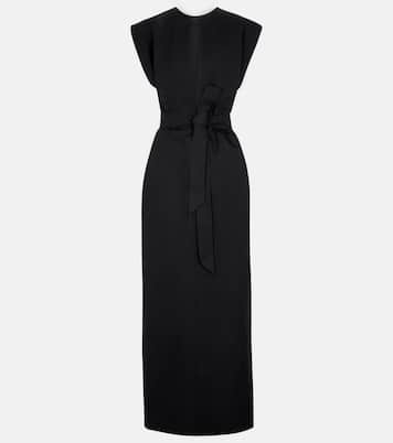 Robe longue en coton et soie | Wardrobe.NYC