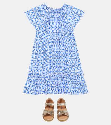 Ikat Medusa printed dress | Vilebrequin Kids