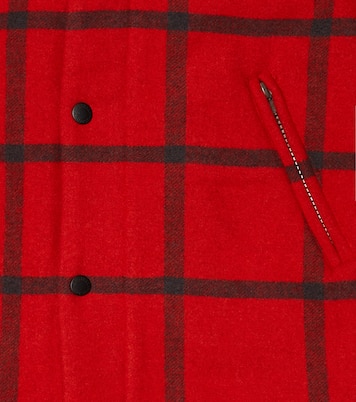 Fringed wool-blend coat | Stella McCartney Kids