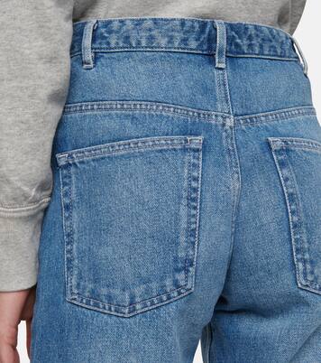 Belden high-rise cropped jeans | Marant Etoile