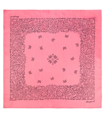 Acte printed silk scarf | Bonpoint