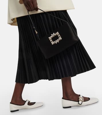 Très Vivier Babies bouclé flats | Roger Vivier