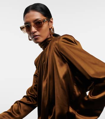 SL 572 rectangular sunglasses | Saint Laurent