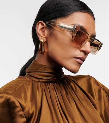 SL 572 rectangular sunglasses | Saint Laurent