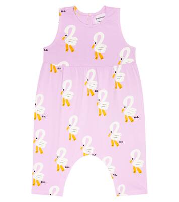 Baby printed cotton jumpsuit | Bobo Choses