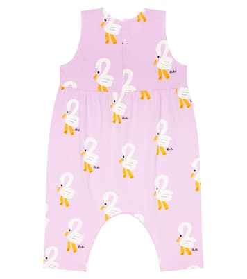 Baby printed cotton jumpsuit | Bobo Choses