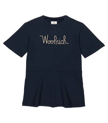 Cotton-blend dress | Woolrich Kids