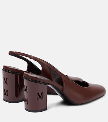 Pumps slingback Damiersli in pelle | Max Mara
