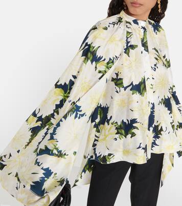Bluse aus Seide | Oscar de la Renta