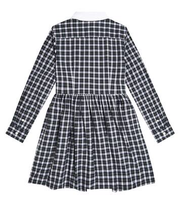 Plaid cotton shirt dress | Polo Ralph Lauren Kids