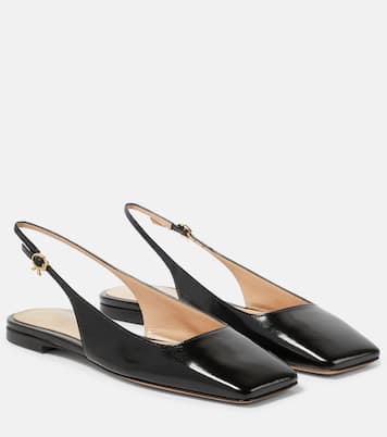 Freeda leather slingback flats  | Gianvito Rossi