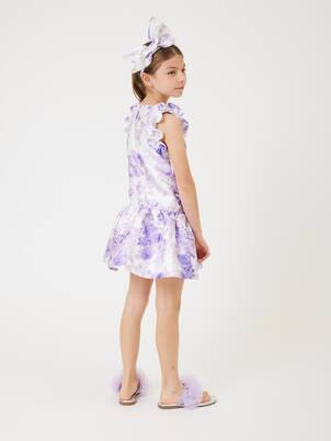 Floral bow-detail headband | Monnalisa