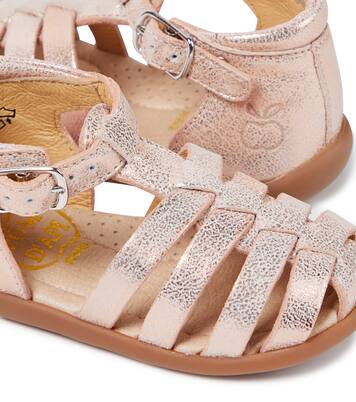 Baby Stand-Up Strap leather sandals  | Pom d'Api