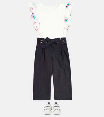 Top aus Baumwolle | Chloé Kids