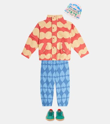 Heart cotton sweatpants | Jellymallow