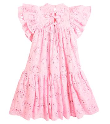 Embroidered cotton dress | Petite Amalie  