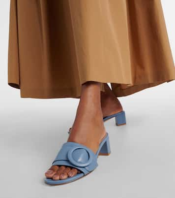 Venezia 45 leather mules | Gianvito Rossi