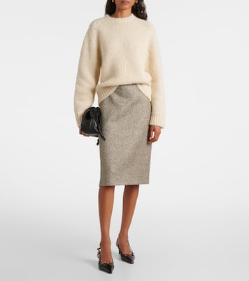 Viv' Canard 55 leather slingback pumps | Roger Vivier