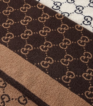 GG cotton terry beach towel | Gucci