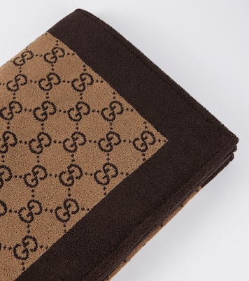 GG cotton terry beach towel | Gucci