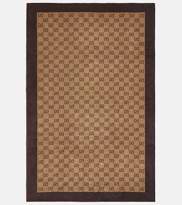 GG cotton terry beach towel | Gucci