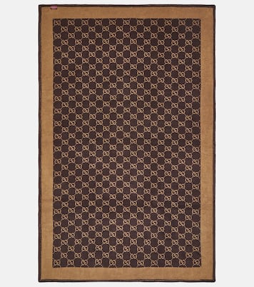 GG cotton terry beach towel | Gucci