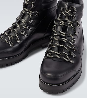 Janka leather lace-up boots | Manolo Blahnik