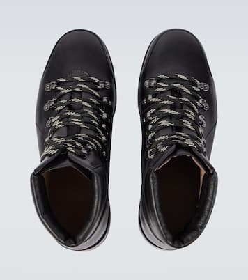 Janka leather lace-up boots | Manolo Blahnik