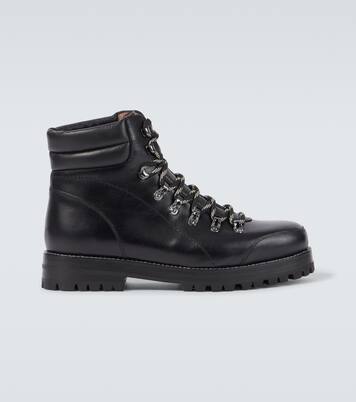 Janka leather lace-up boots | Manolo Blahnik
