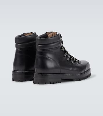 Janka leather lace-up boots | Manolo Blahnik