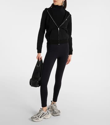 Sudadera con capucha en mezcla de algodón | Balenciaga