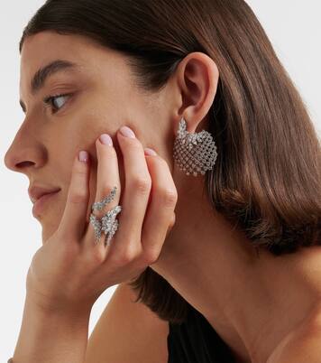 Bague Y-Not en or blanc 18 ct et diamants | Yeprem