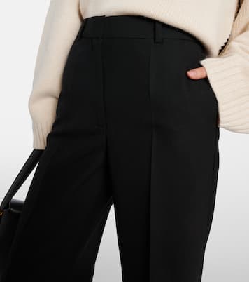 High-rise straight pants | Toteme