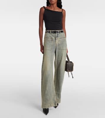 Mid-Rise Wide-Leg Jeans Asset | Entire Studios