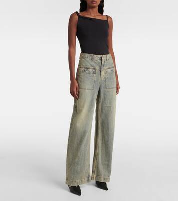 Mid-Rise Wide-Leg Jeans Asset | Entire Studios
