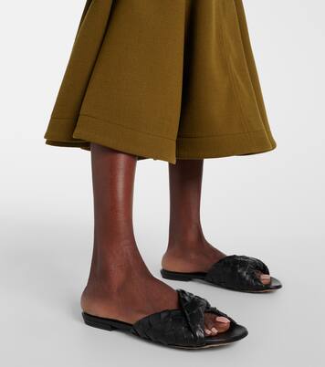 Pantoletten Blink aus Leder | Bottega Veneta