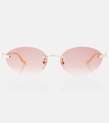 Panthère de Cartier oval sunglasses | Cartier Eyewear Collection