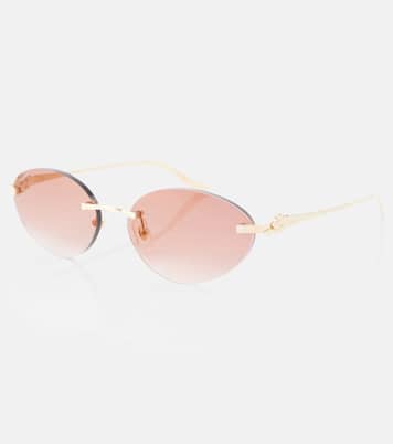 Panthère de Cartier oval sunglasses | Cartier Eyewear Collection