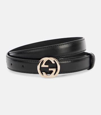 Gürtel Interlocking G aus Leder | Gucci