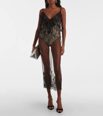 Body aus Spitze | The Attico