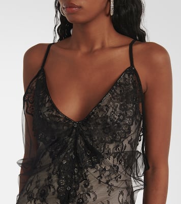 Body aus Spitze | The Attico