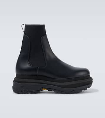 Leather Chelsea boots | Sacai