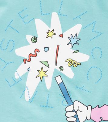 T-shirt imprimé en coton | Stella McCartney Kids