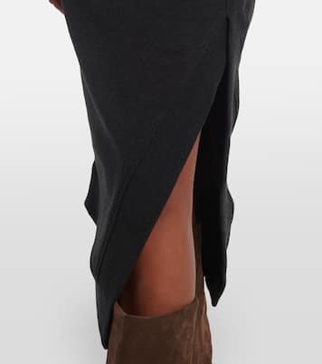 Midirock aus Baumwoll-Jersey | The Attico