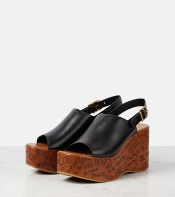 Cuñas Maxime de piel | Chloé