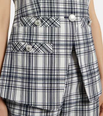 Weste Tamara aus einem Baumwollgemisch | Veronica Beard