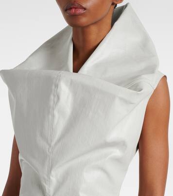 Beschichtete Robe aus Canvas | Rick Owens